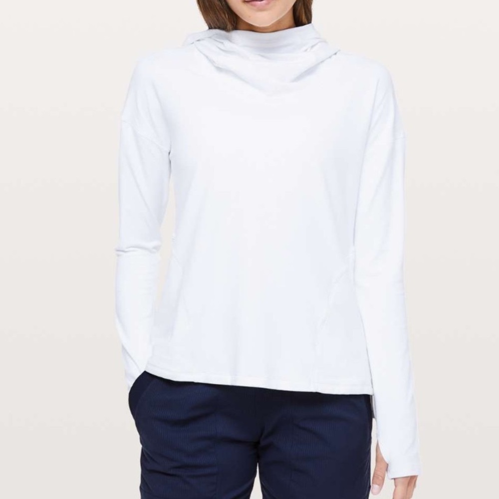 Lululemon 4 Forever Endeavour Long Sleeve in White